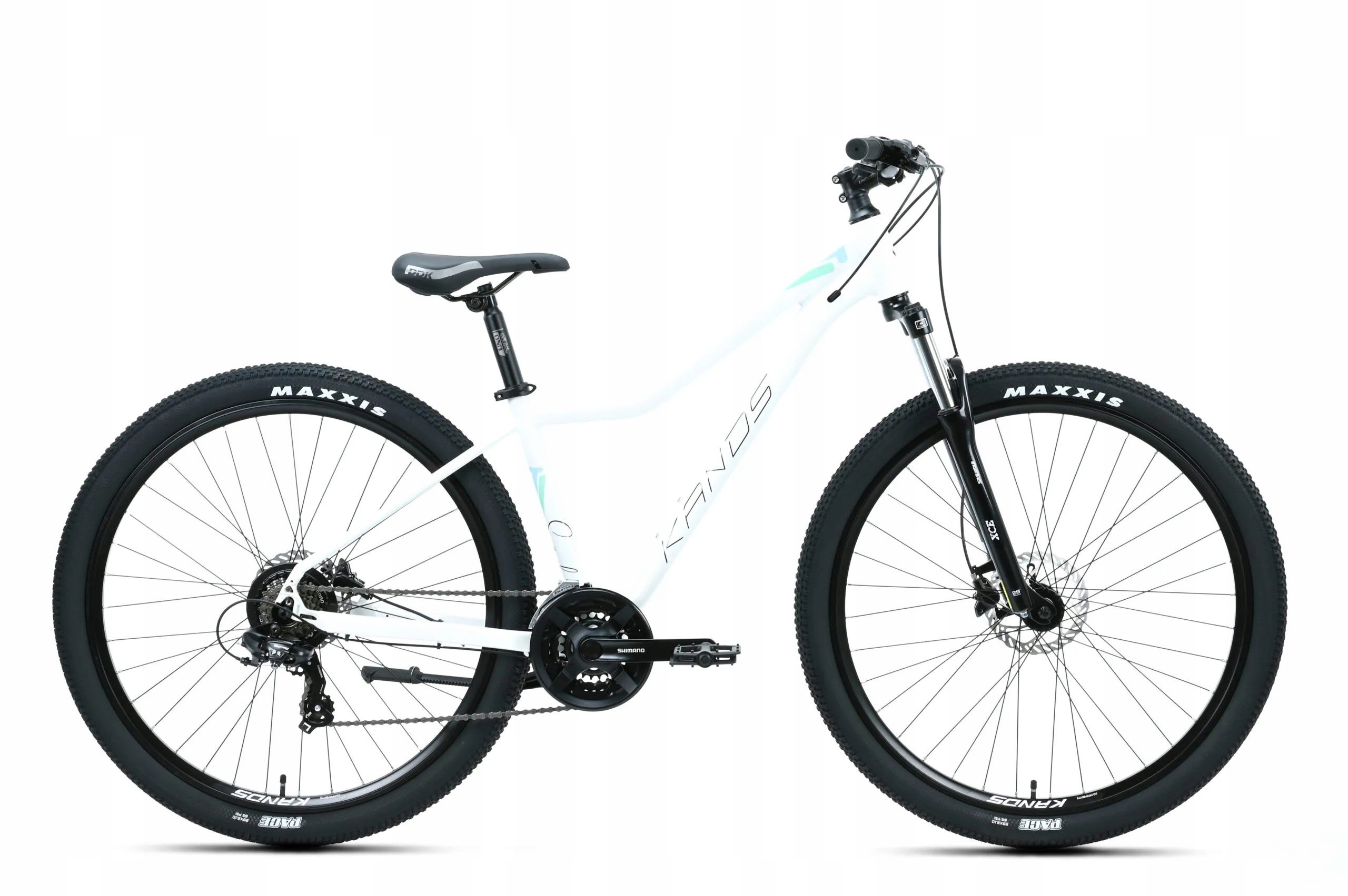 Rower 29 Kands Saphire V1 TX300 2HT Hydrauliczny 3X7 U 16 Biały Połysk