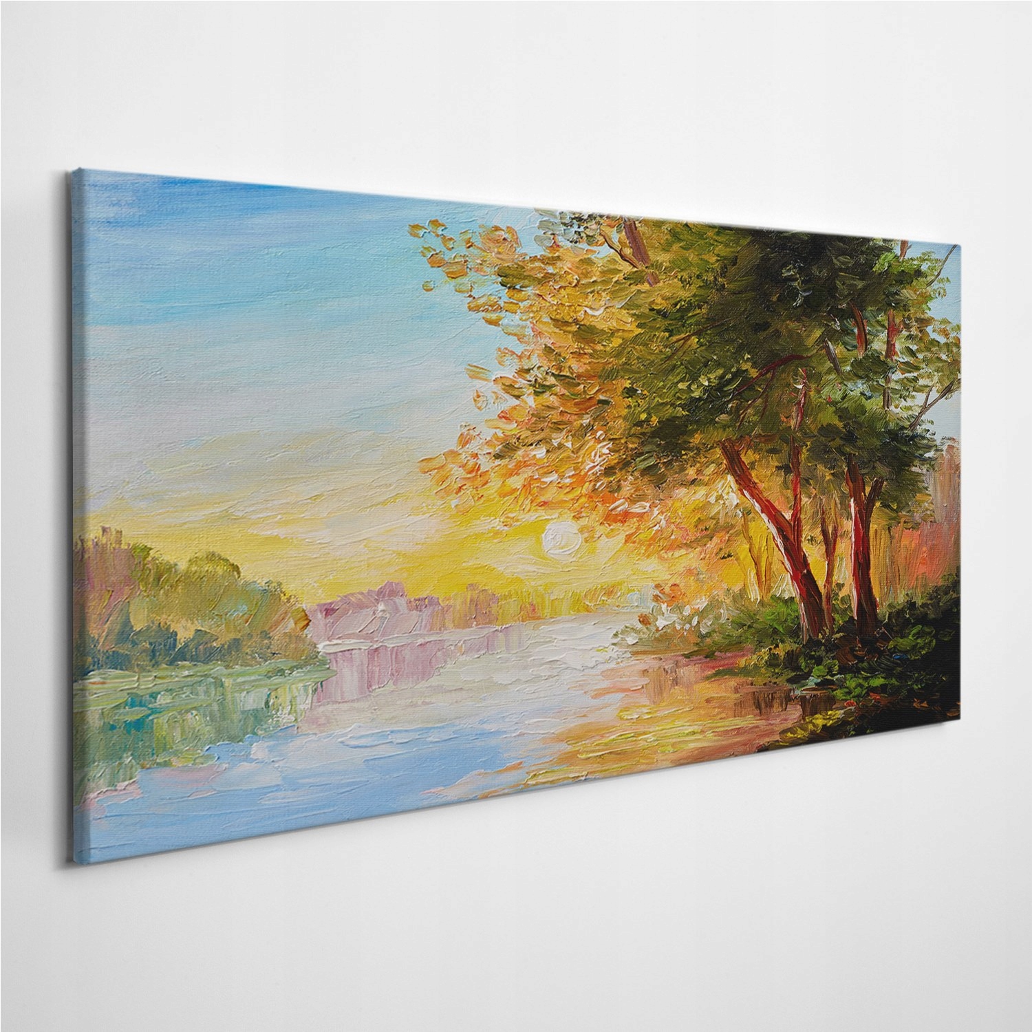 

Fotoobraz z zdjęciem Krajobraz Rzeka Las 100x50 cm