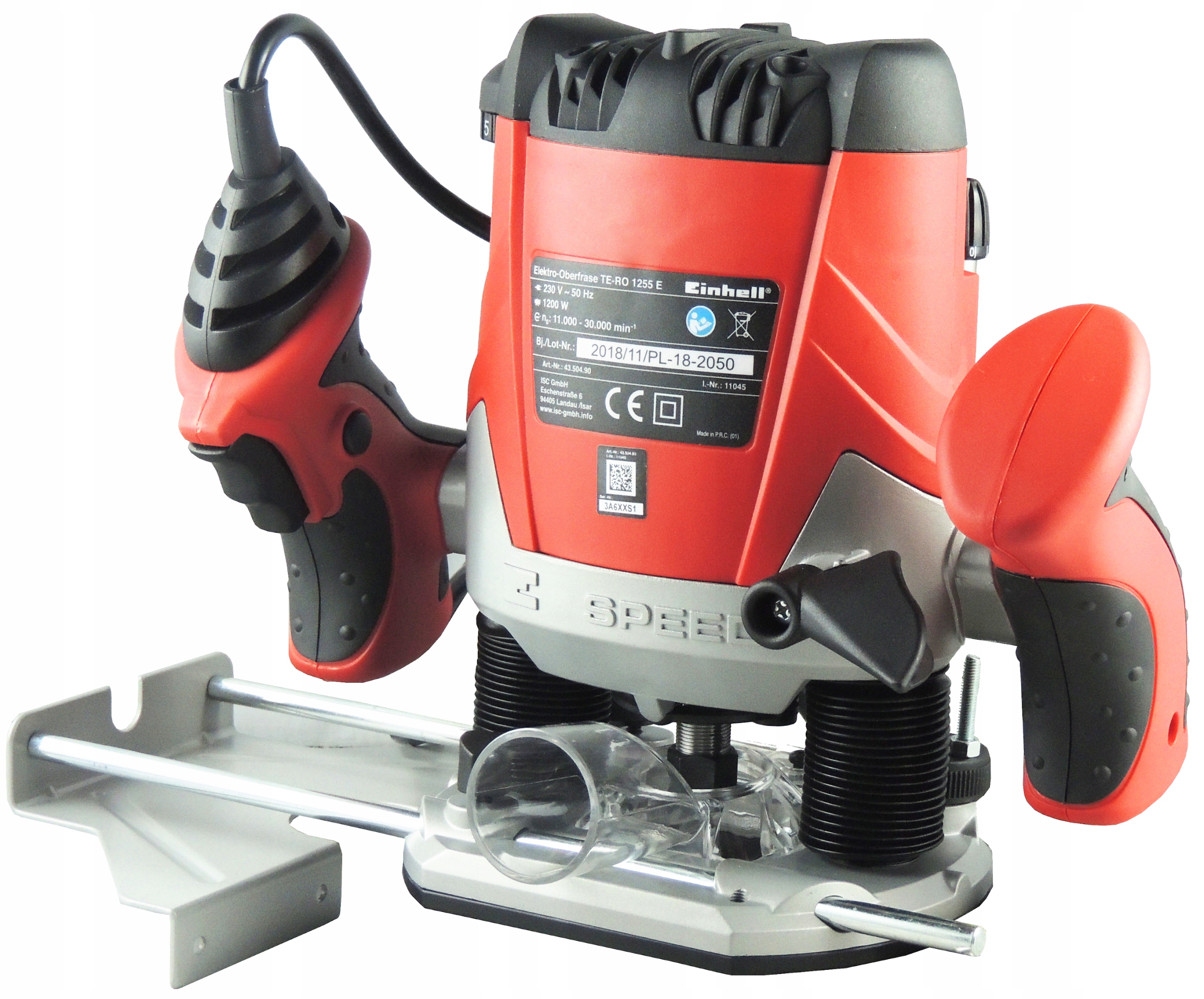 FREZARKA GÓRNOWRZECIONOWA DREWNA Z ZESTAWEM FREZÓW Seria TE-RO 1255