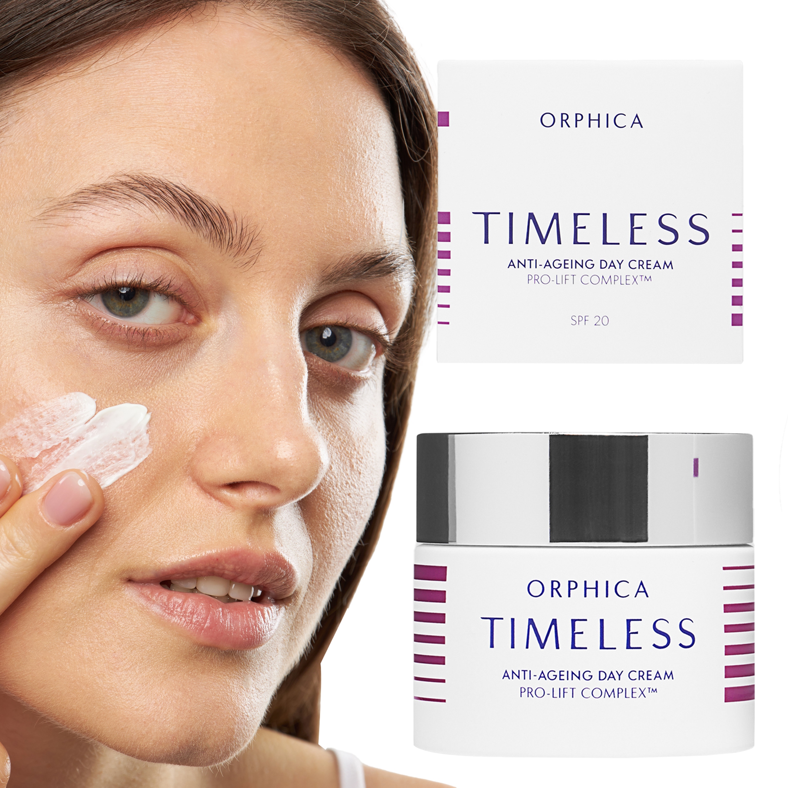 Krém Na Obličej Den první vrásky glycerin Orphica Timeless 50 ml