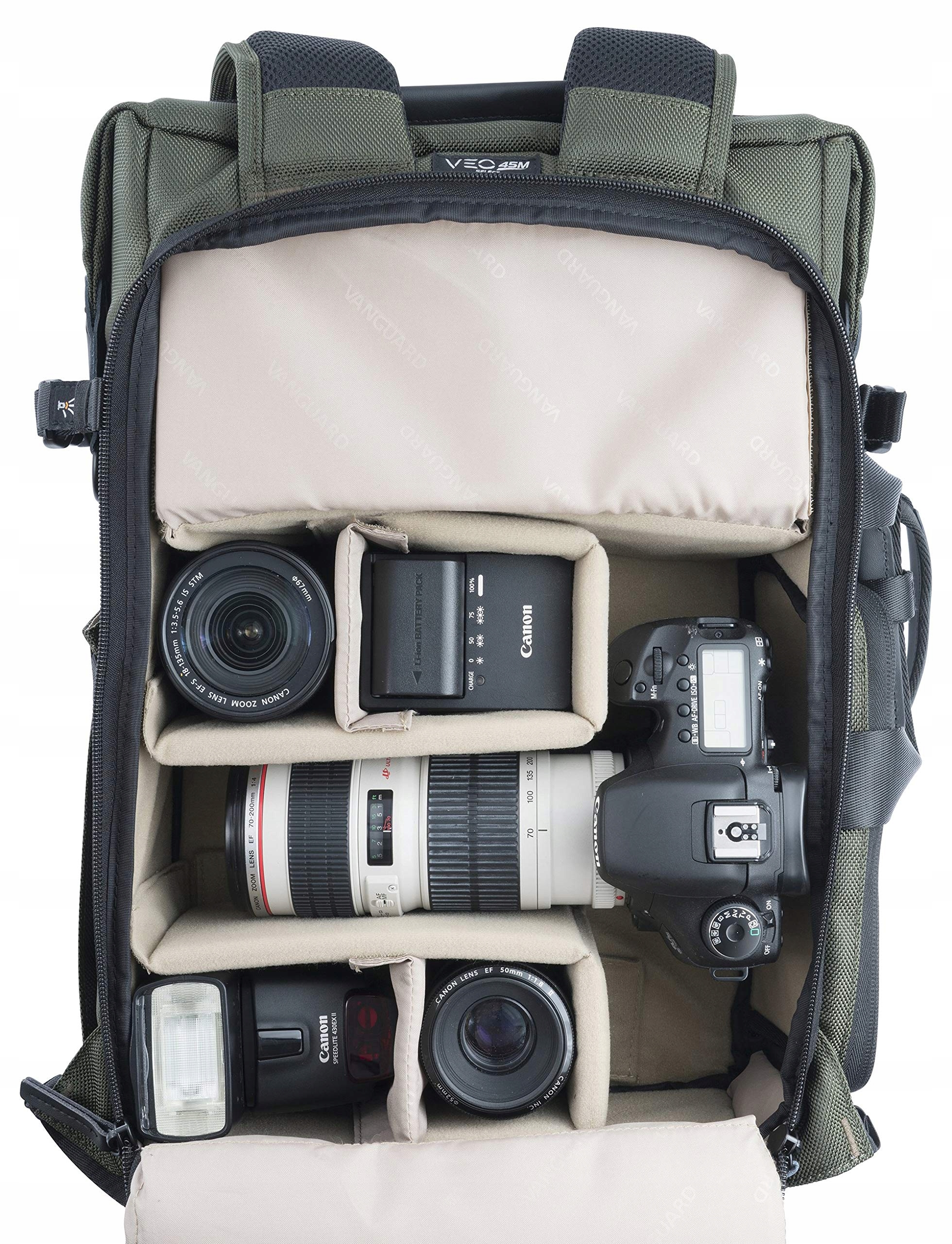 VANGUARD Plecak Na Sprzęt Fotograficzny Veo Select 45M Zielony — miniatura 3