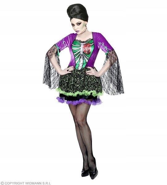 Kostým Nevěsta Frankensteina Monster Bride Převlek Na Halloween L