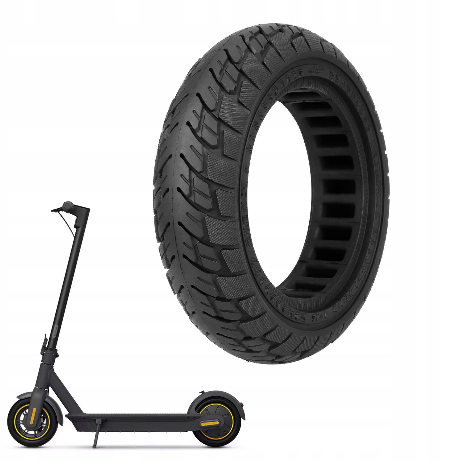 Opona Bezdętkowa 60/70-6.5 (10x2.5") do Ninebot Max G30 Motus Scooty 10