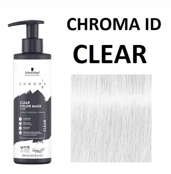 Schwarzkopf Maska Koloryzująca Chroma ID 300ML Kolor: Clear