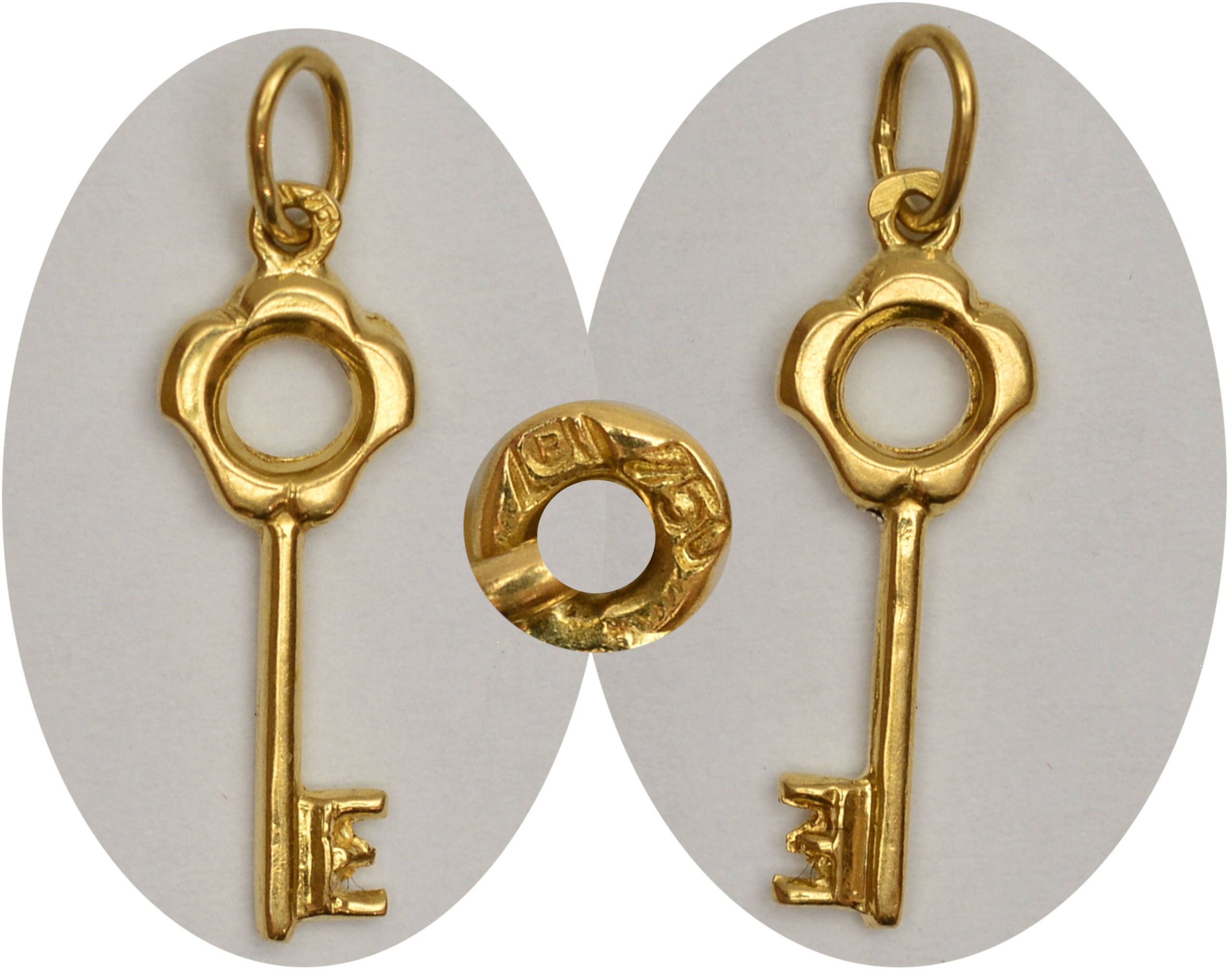 1.ed.ZŁOTA ZAWIESZKA - KLUCZYK próba 750