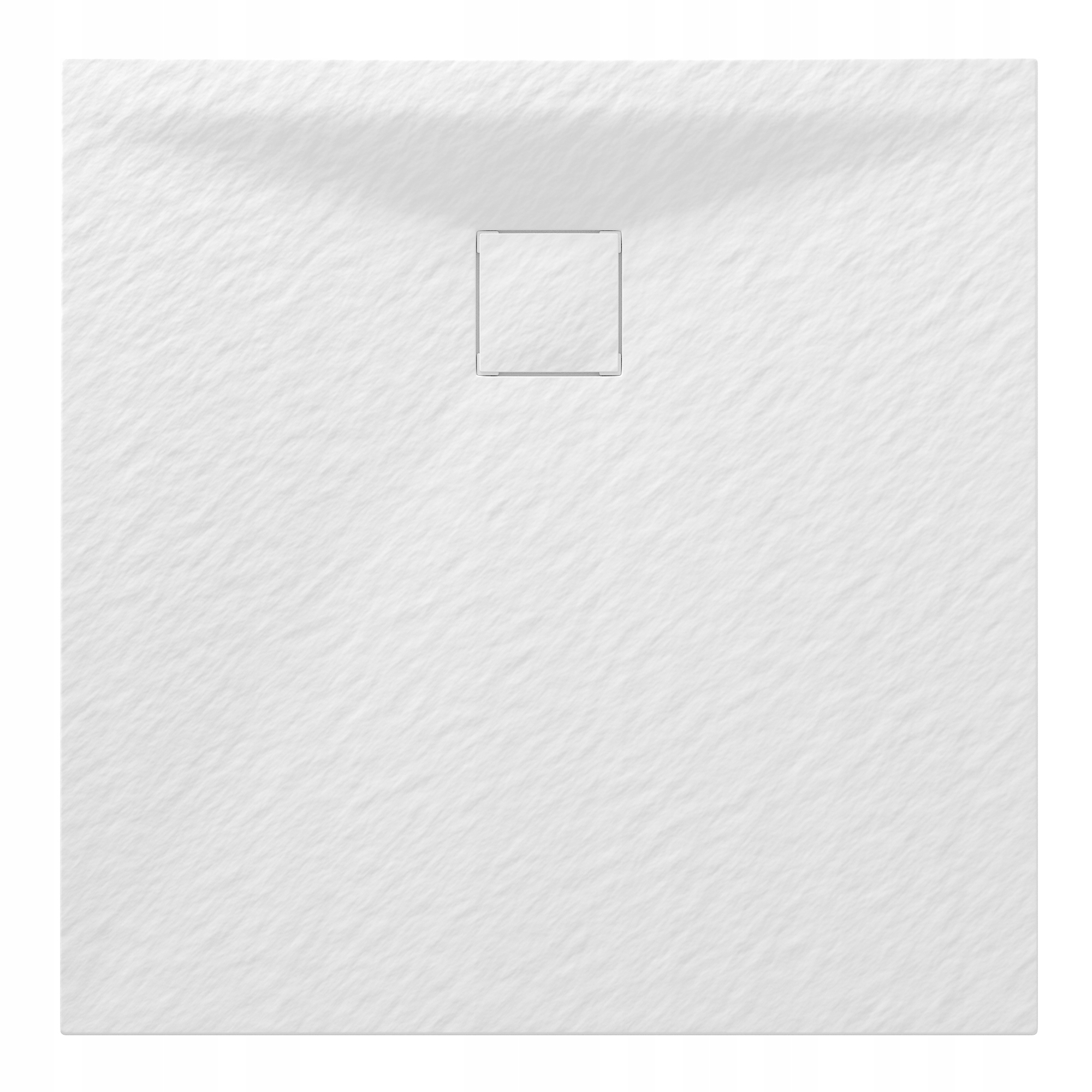 Bílá Čtvercová Sprchová Vanička 80 x 80 CM Smc Kompozit Teja