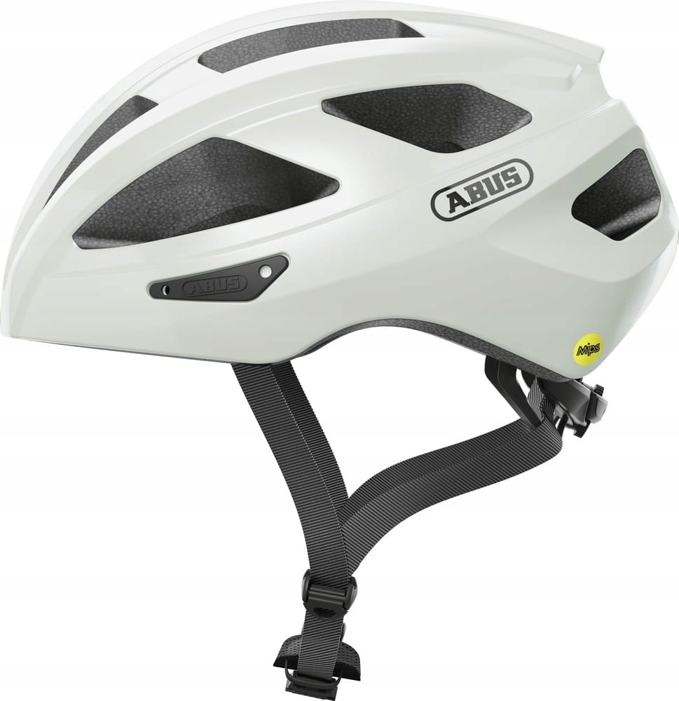 Cyklistická přilba Abus Macator Mips vel. M 52-58 cm Bílá