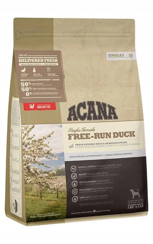 Levně Acana Free-Run Duck 2 kg