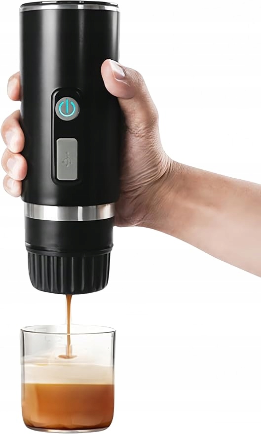 Přenosný elektrický kávovar Bewinner černý