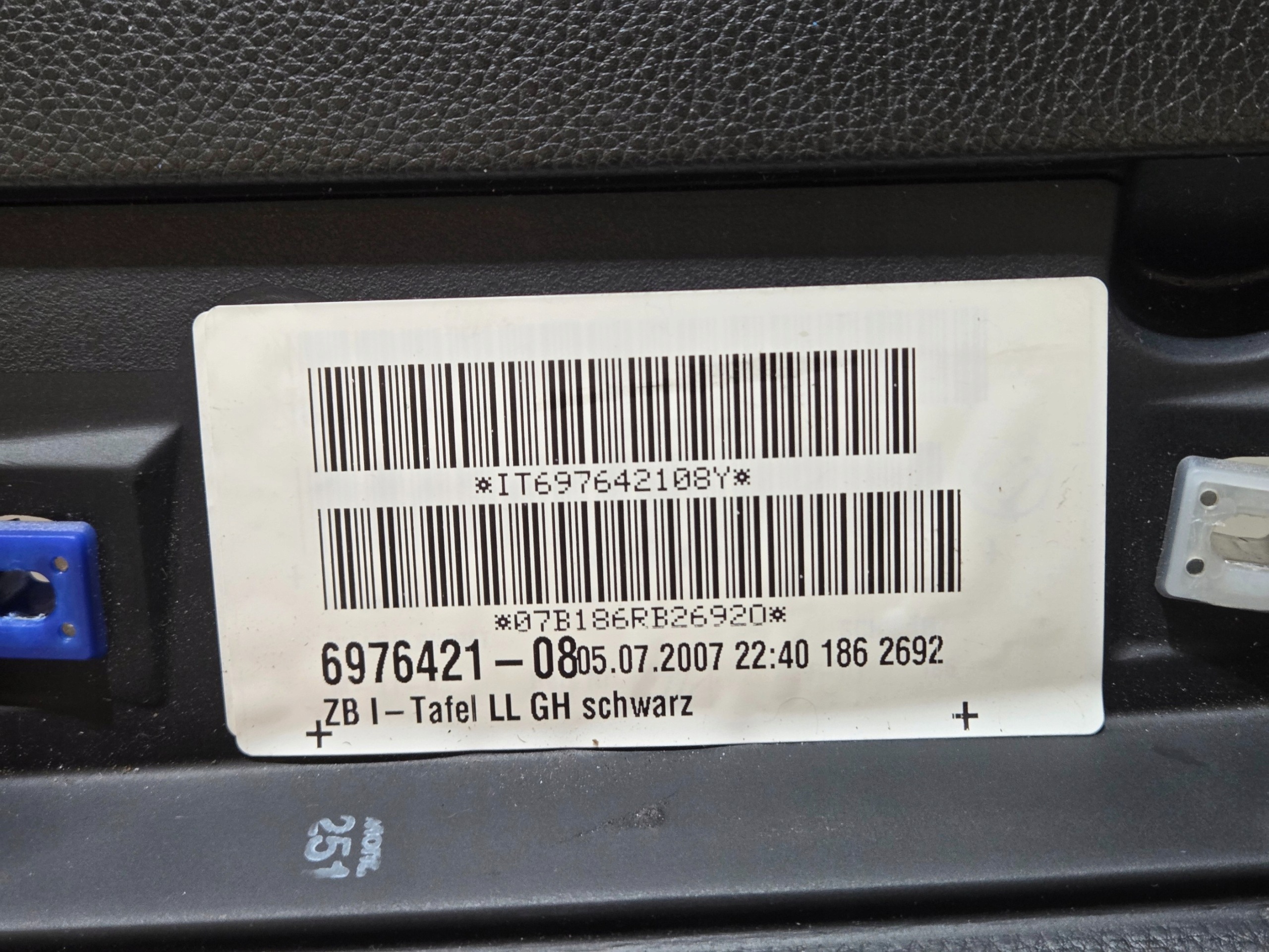 tableau de bord BMW E60 E61 LIFT 6976421