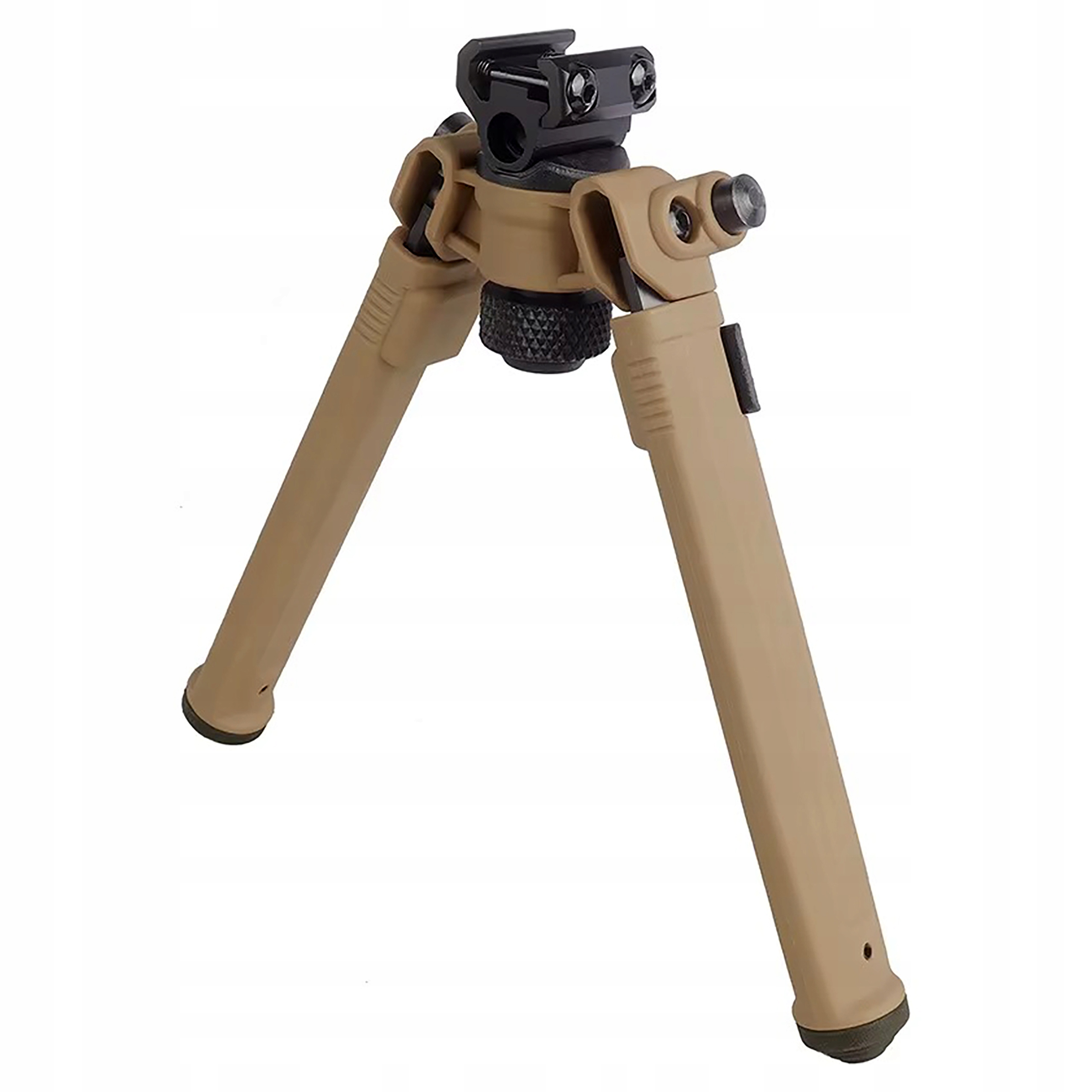 Taktický bipod do pušky, stabilní, skládací, nastavitelný, Picatinny khaki