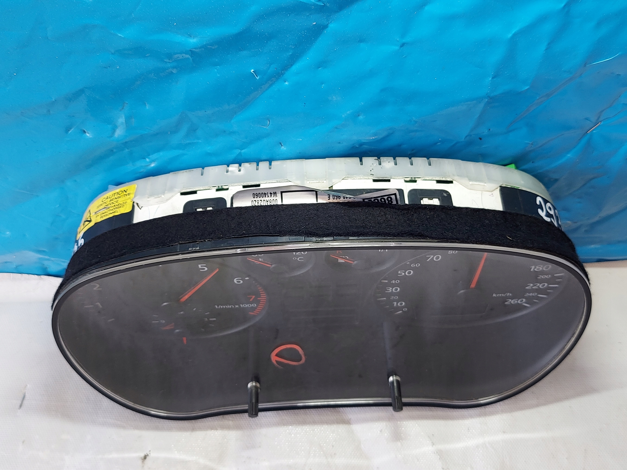 dials clock AUDI A3 8L 1.6 B 8L0919860E