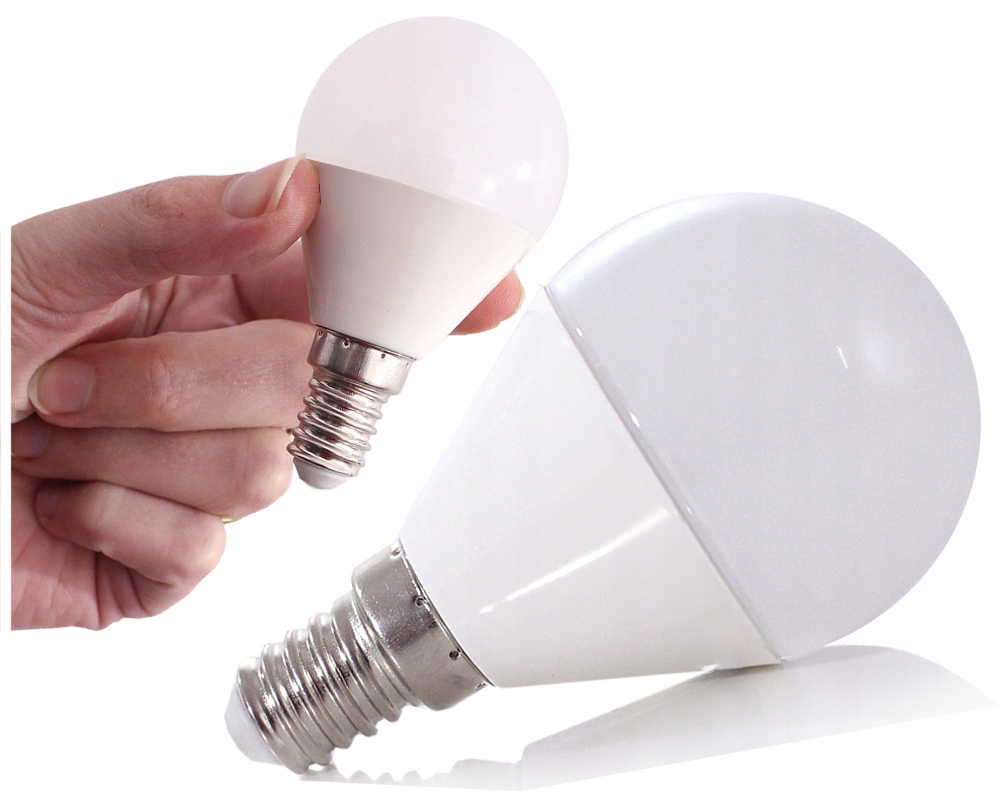 

Żarówka Led 10W E14 neutralna 240V cienki gwint
