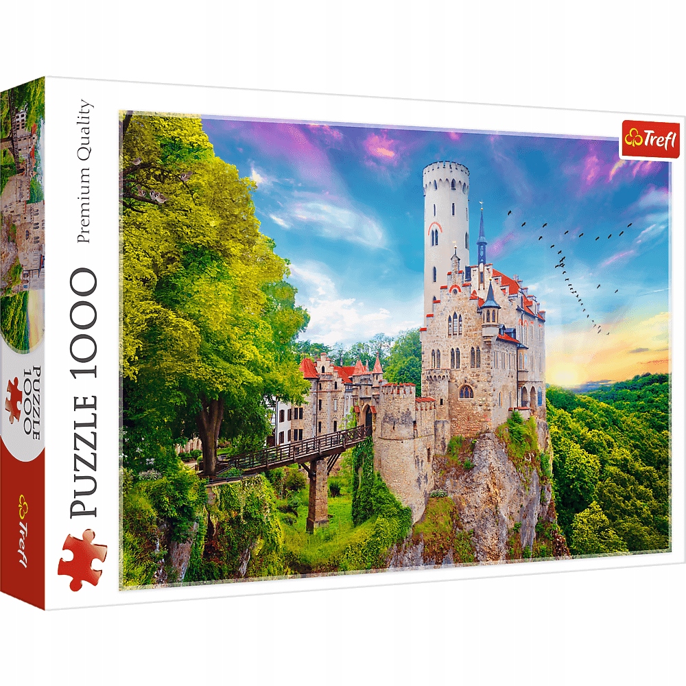 

Puzzle 1000el. Zamek Lichtenstein Niemcy