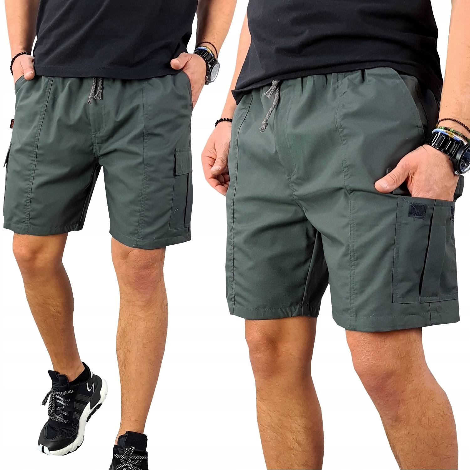 

Spodenki Krótkie spodnie Bojówki Męskie modne 3XL
