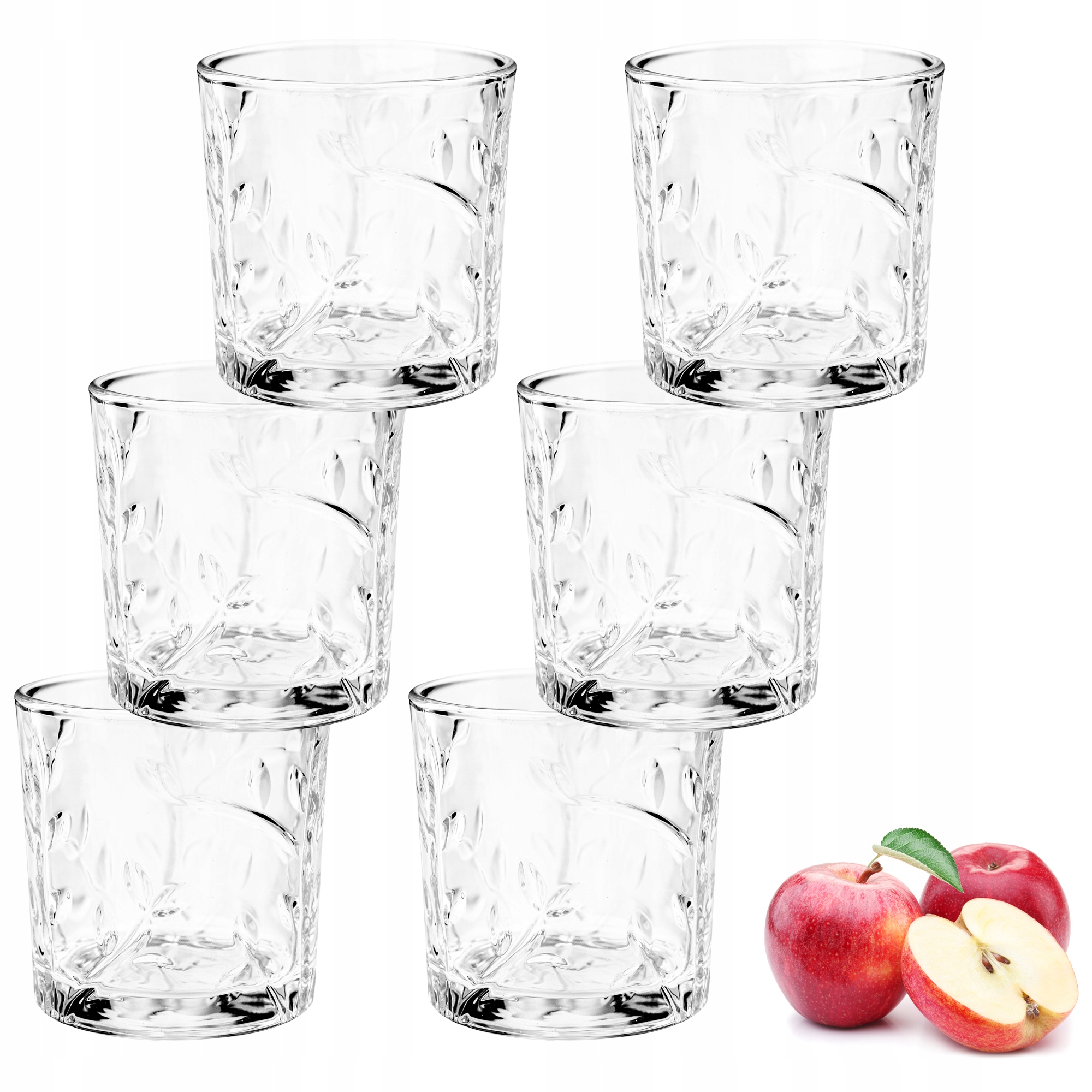 

Zestaw Szklanek Do Napojów Soku Komplet 6X300 ML