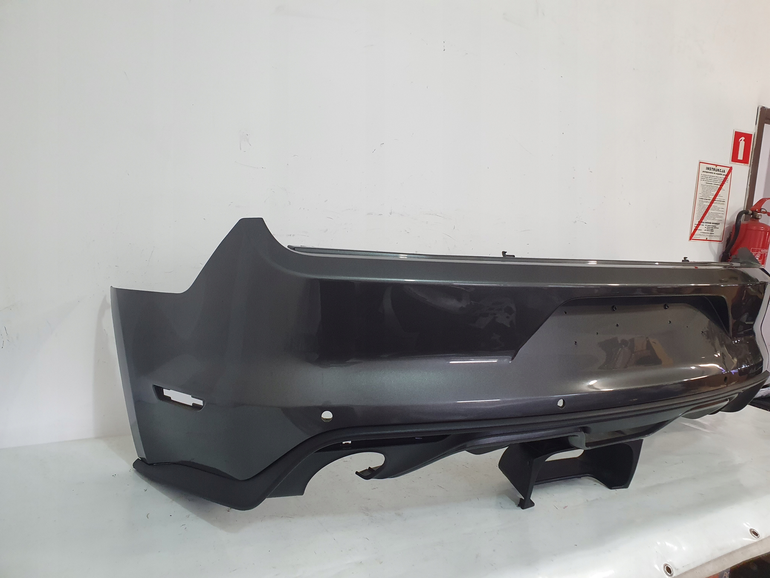 FORD MUSTANG VI GT 15-18 bumper rear SPOILER