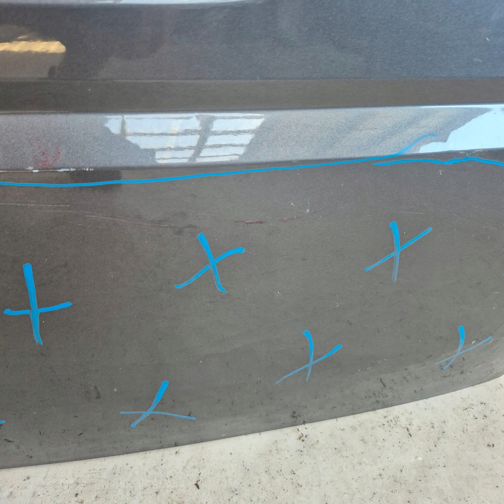 VW T6 MULTIVAN 15- trunk door boot rear part rear
