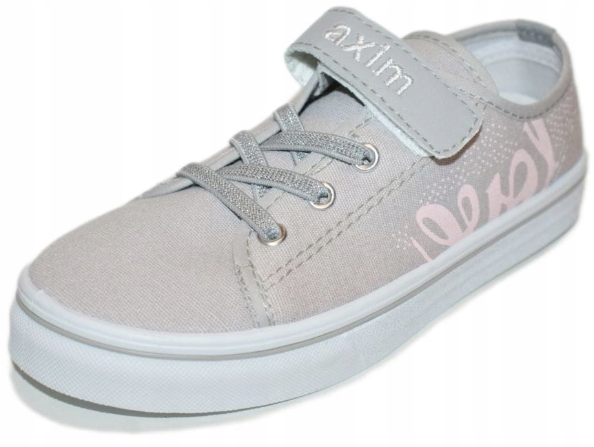 

Axim 23756 trampki szkolne szary rzepy r 32
