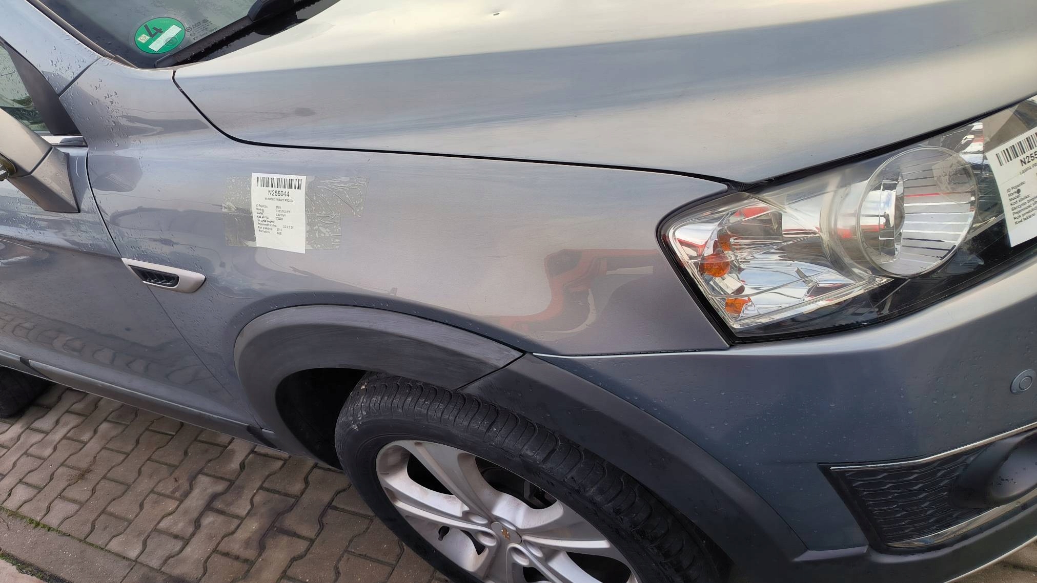 fender right front GJE CHEVROLET CAPTIVA