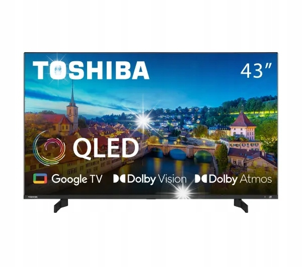 Telewizor Qled Toshiba 43QG5E63DG 43" Qled 4K Google Tv Hdmi 2.1 Dolby