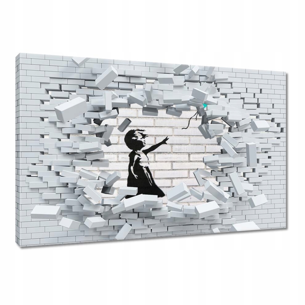 

Obrazy 60x40 Banksy Graffiti