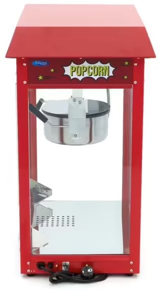 Maszyna do Popcornu Profesjonalna Czerwona 1375W 150g Maxima 09506005