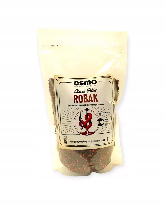 Osmo Classic Pellet 2mm Robak 800g