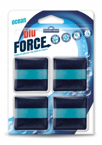 General Fresh kostka do spłuczki ocean 4 x 50g