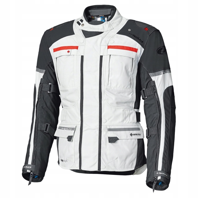 Held Carese Evo Gtx adventure GoreTex bunda šedá/čierna vel.M