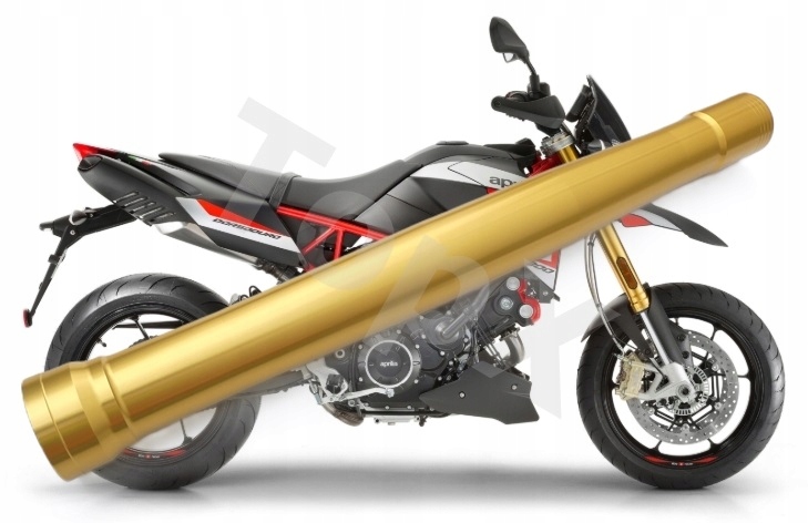 TopX Goleń Trubka laga tlumič Odpružení Aprilia Dorsoduro 900 17+ 1 Ks