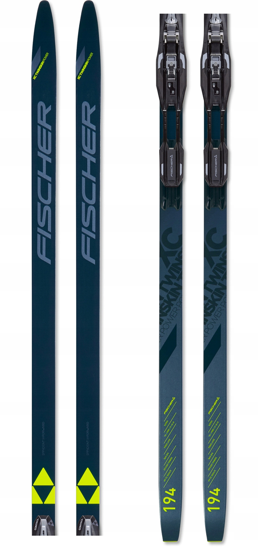 Narty biegowe Fischer TWIN SKIN Power EF 2024 179cm