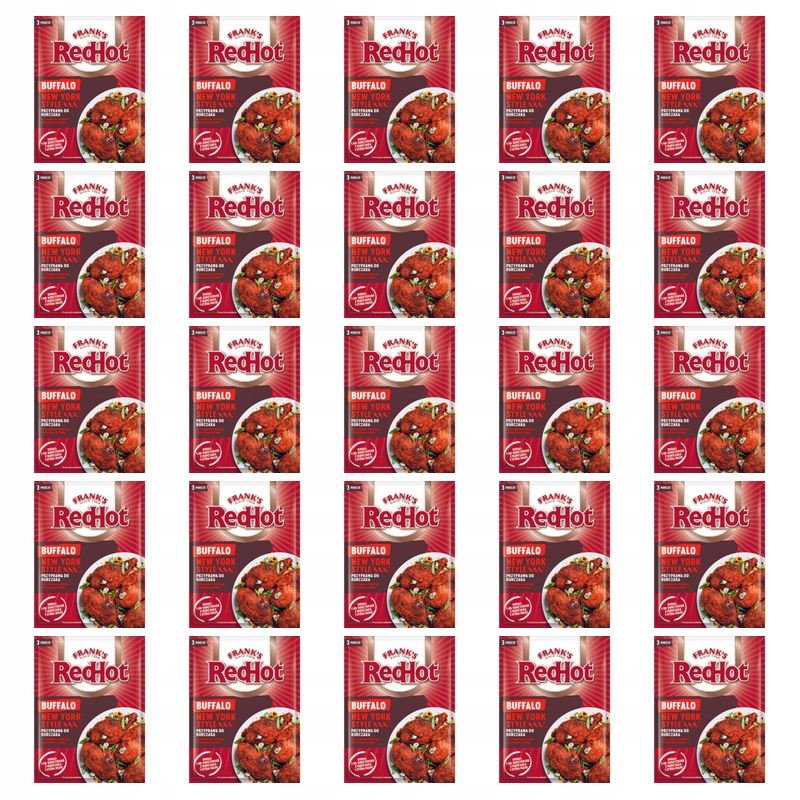 Frank's RedHot Koření na kuře Buffalo 20 g X25