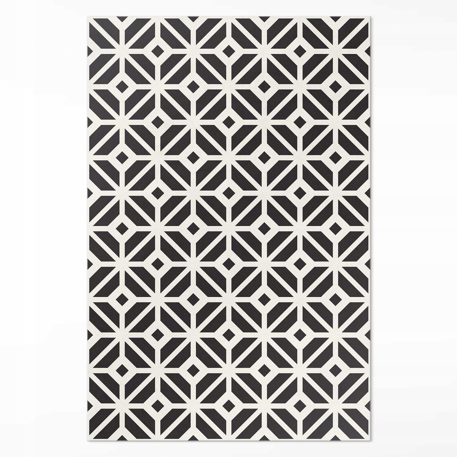 Protišmykový vinylový koberec Pravidelné dlaždice módna mozaika 100 x 150 cm