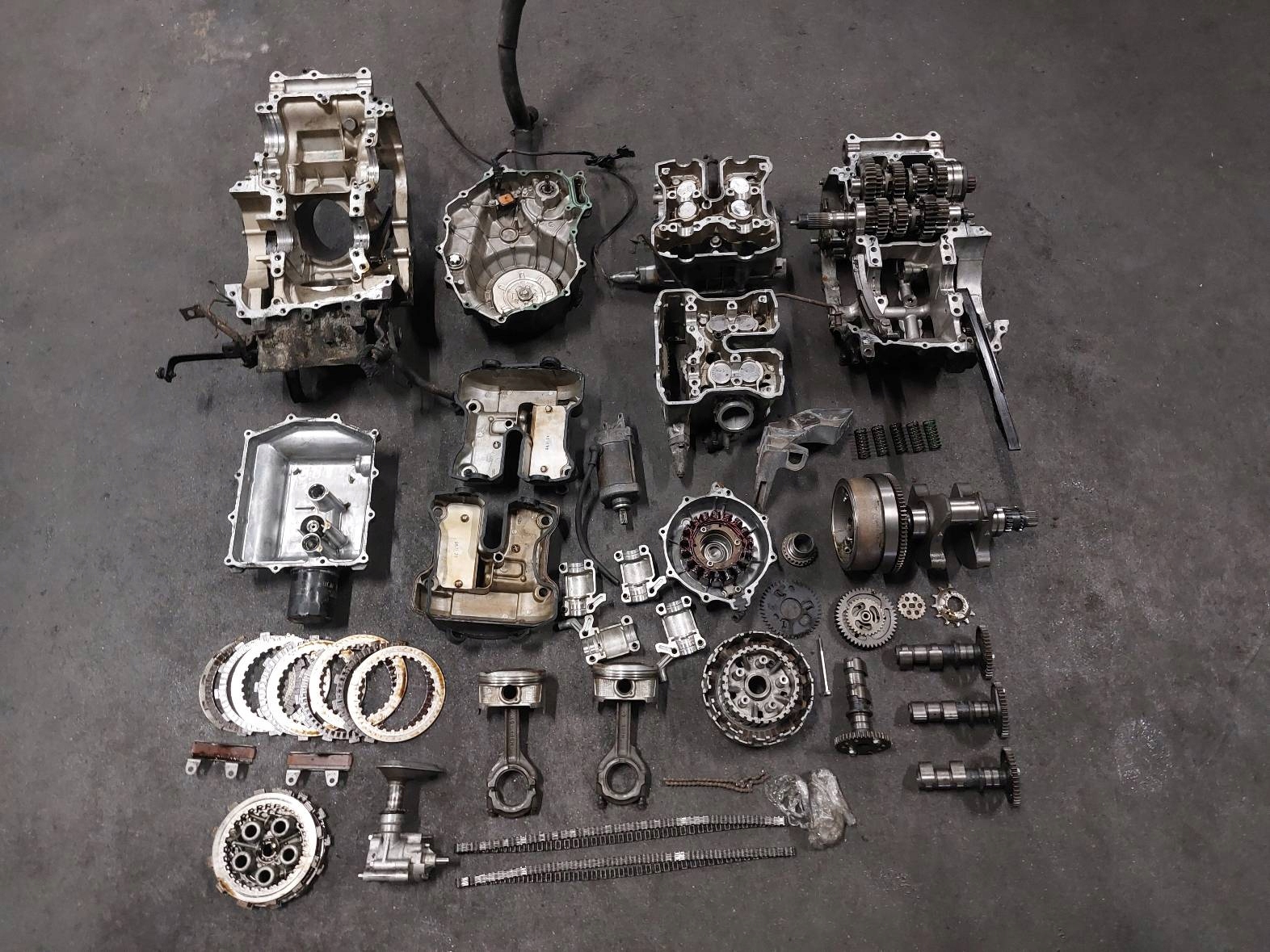 engine petrol HONDA VARADERO XL1000V