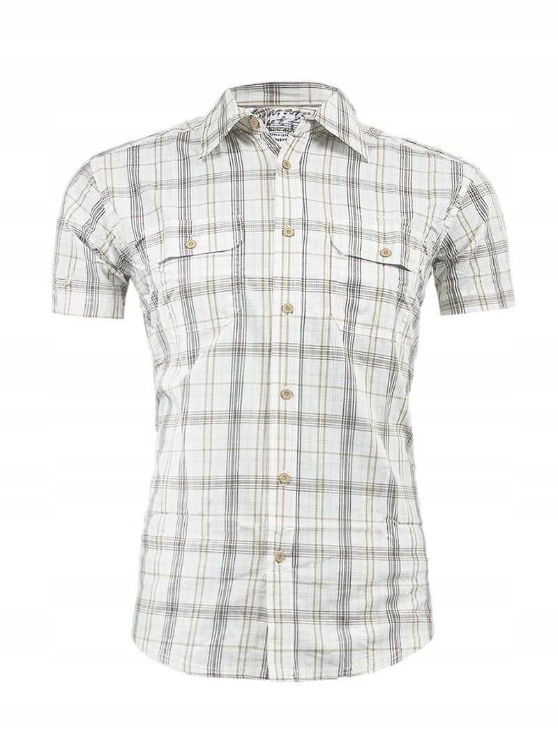 

Koszula Męska z Krótkim Rękawem Lato Clover 229A M