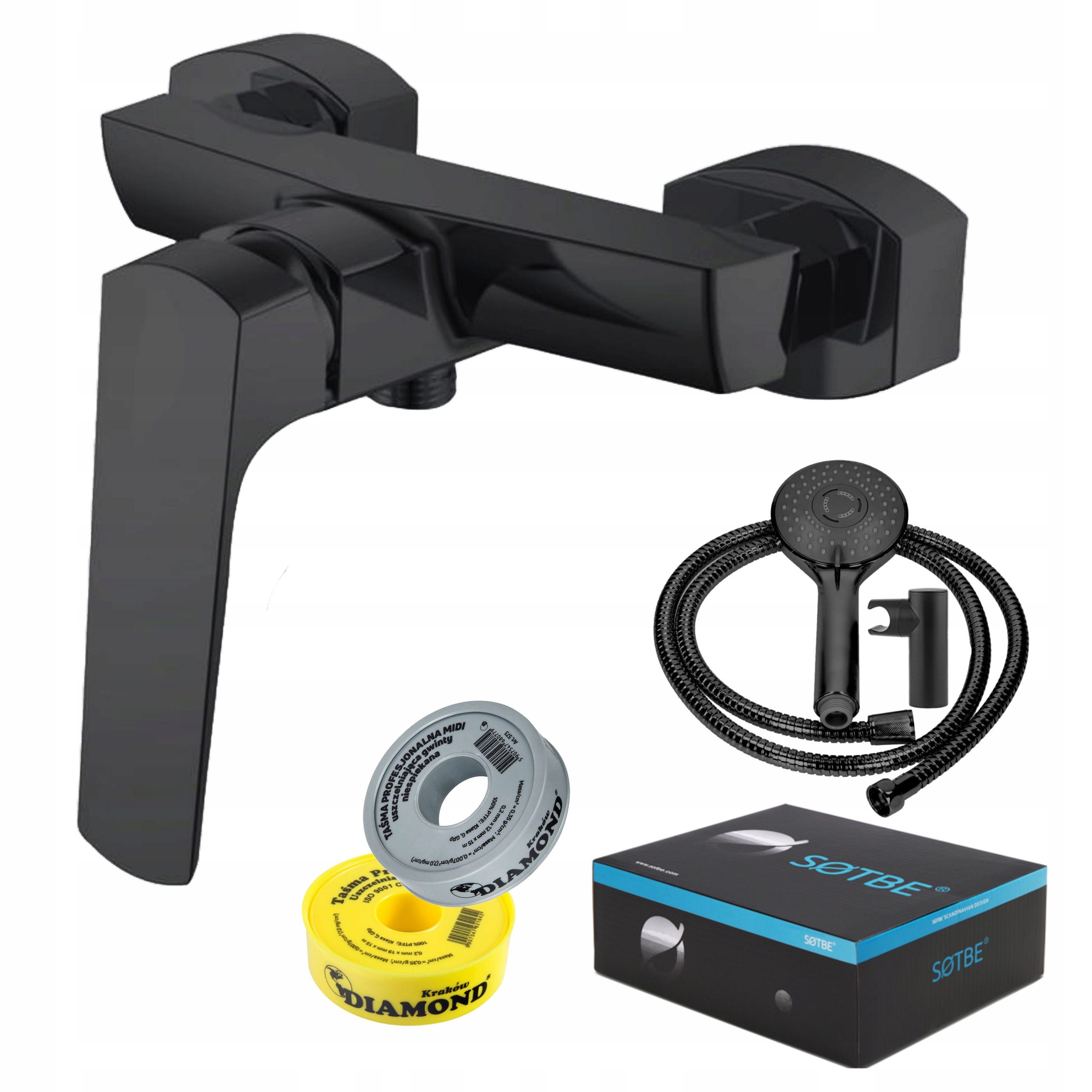 Nástenná sprchová batéria do sprchovacieho kúta, sprchový set VAN-SO-30245031