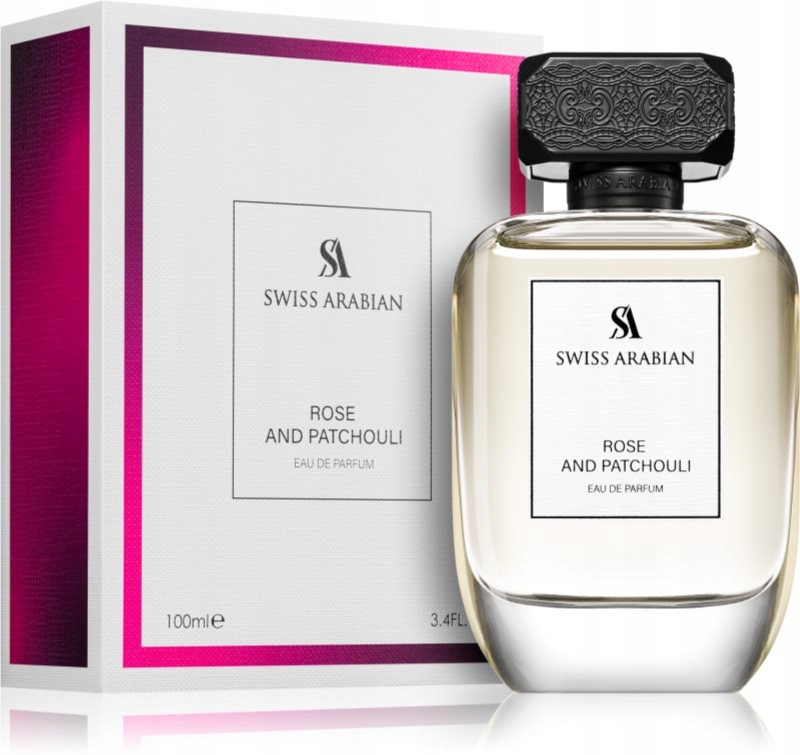 Swiss Arabian Rose And Patchouli Parfémovaná Voda 100 ML Pro Ženy