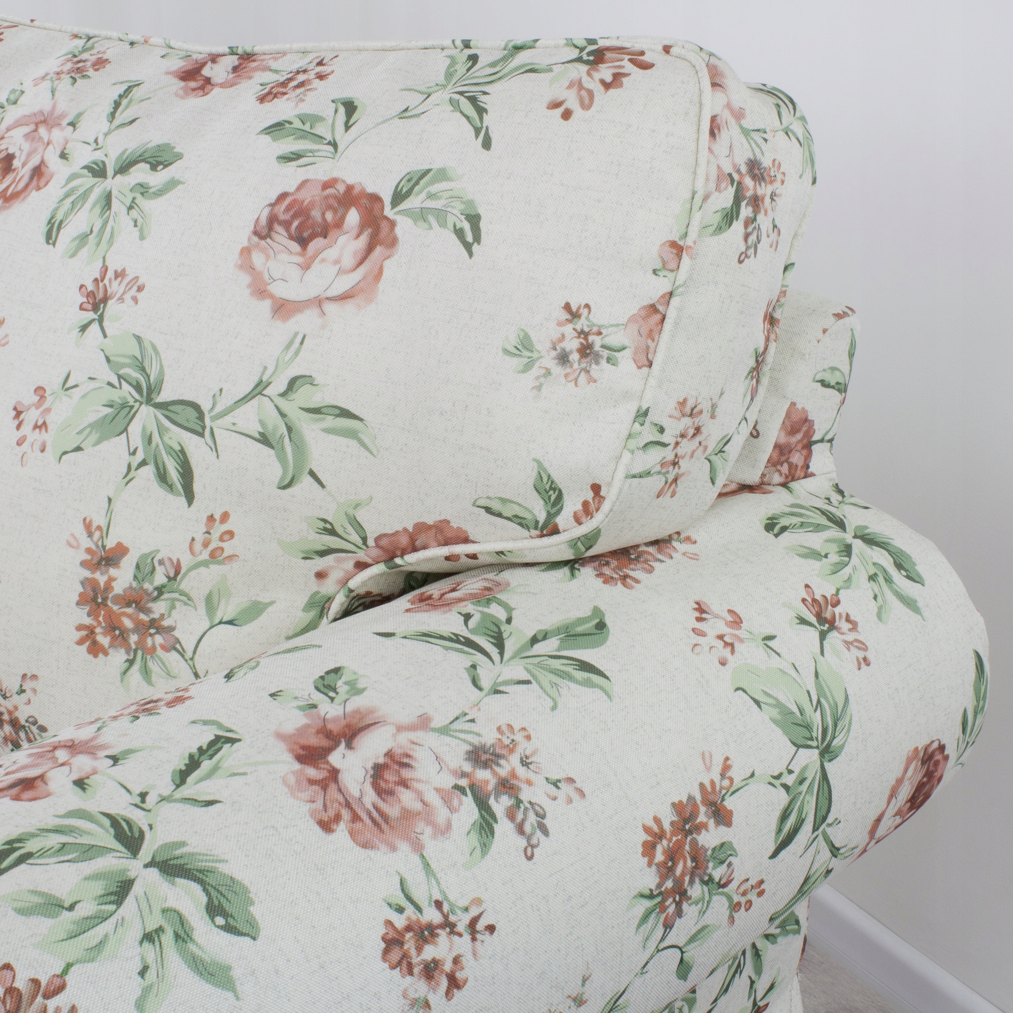 Pokrowiec Ikea Ektorp 2 nierozkładany stary model Kolor wielokolorowy