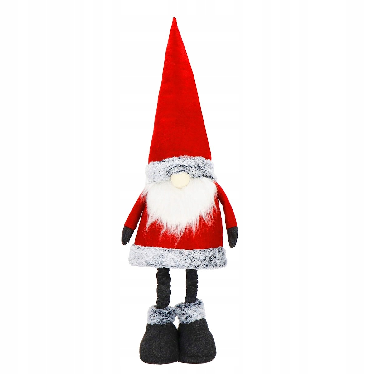 SKRZAT KRASNAL ŚWIĄTECZNY MIKOŁAJ GNOM PREZENT NA ŚWIĘTA STOJĄCY 67-95cm Materiał dominujący inny