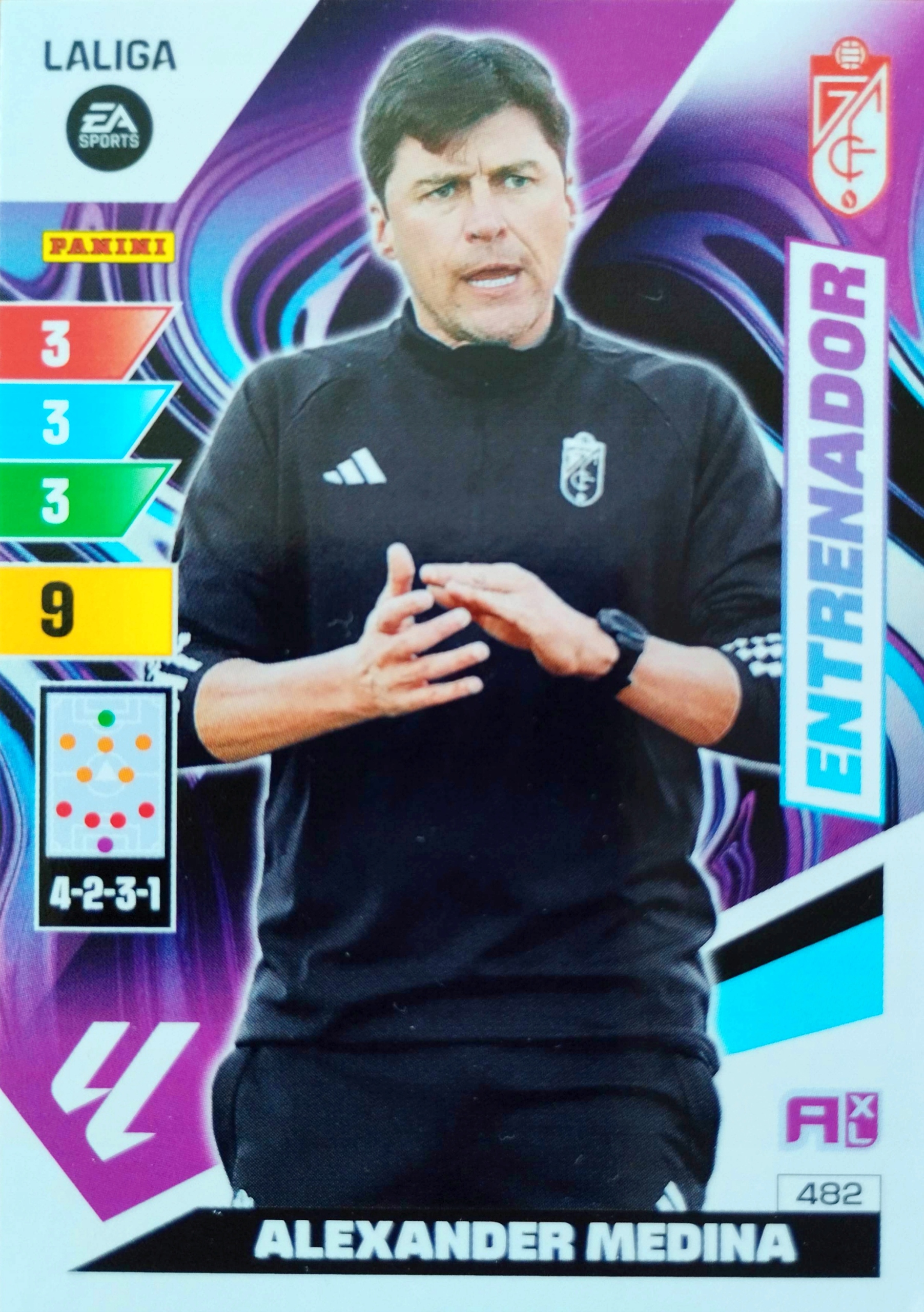 La Liga 2023-24 2024 Entrenador 482 Alexander Medina Granada