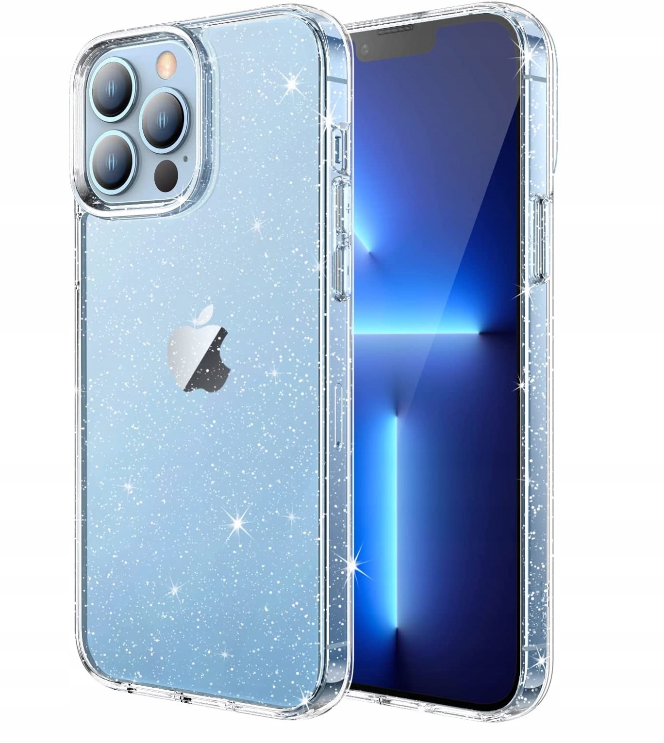 

Etui Brokat Shine +Szkło do iPhone 13 Pro 2MM