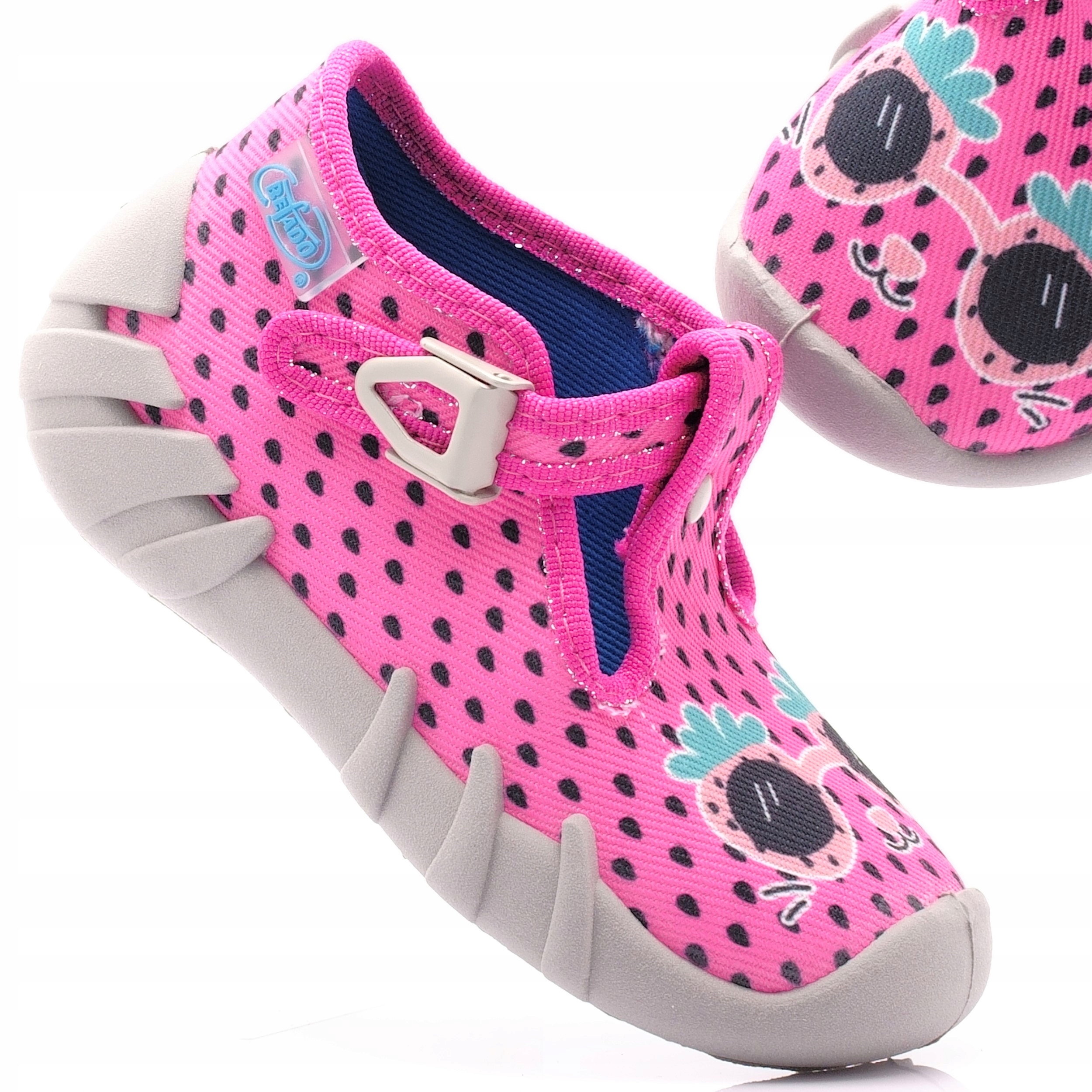 

Befado 110P455 Kapcie Buty Dziecięce Różowe 21