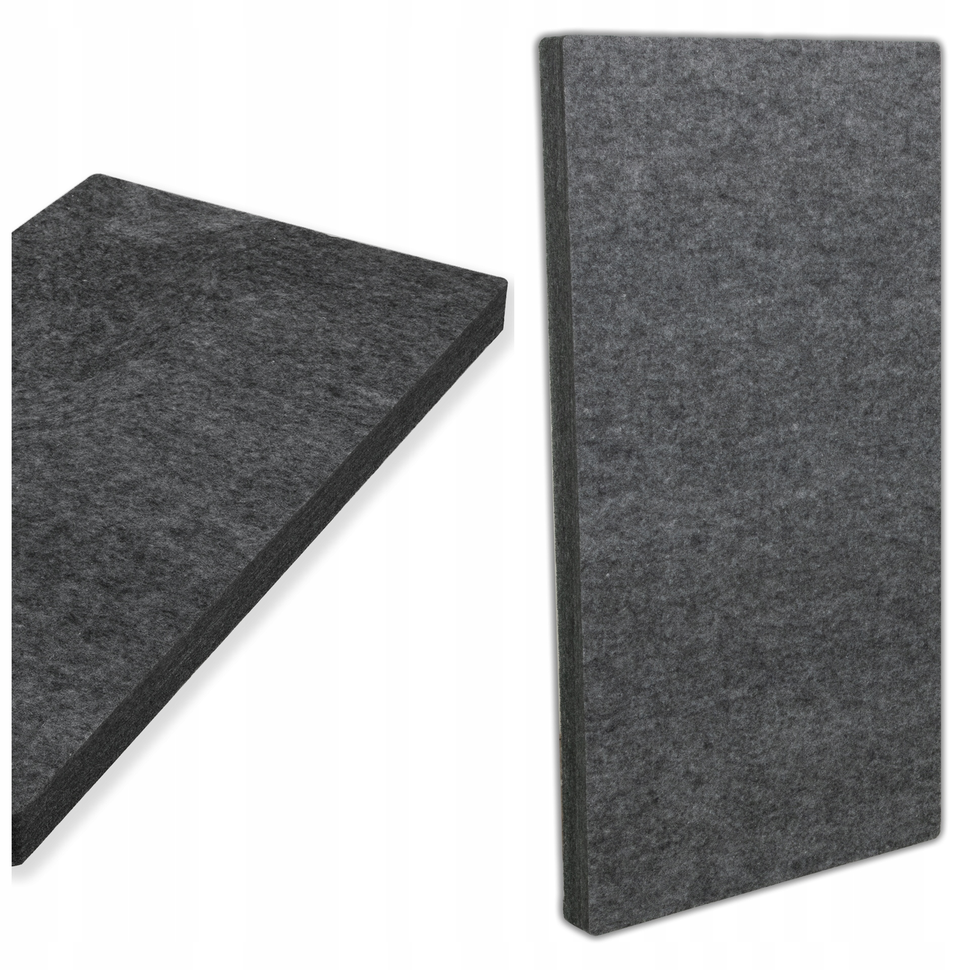 Akustické zvukotesné panely čierne, dekoratívna redukcia ozveny dozvuku 5 cm