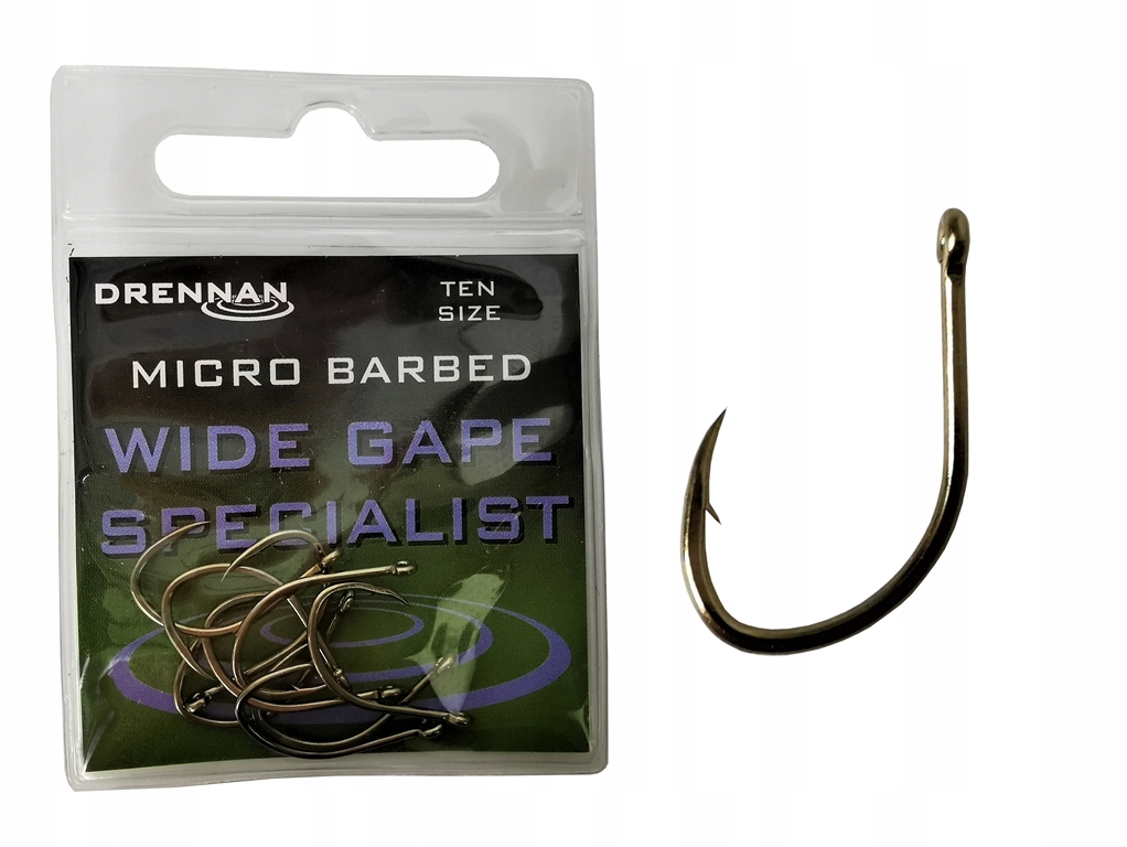 Drennan Haczyki Wide Gape Specialist r.18 Micro Barbed 10szt.