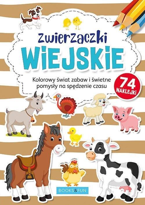 

Kolorowanka Z Naklejkami Zwierzaczki Wiejskie