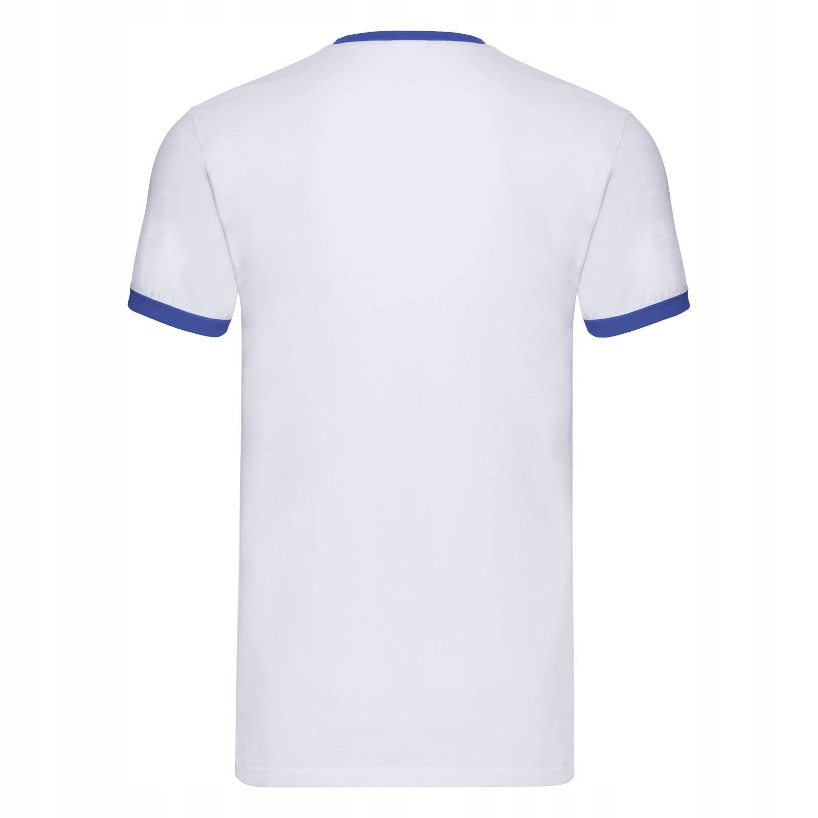 

Koszulka T-shirt Ringer Fruit White/RoyalBlue S