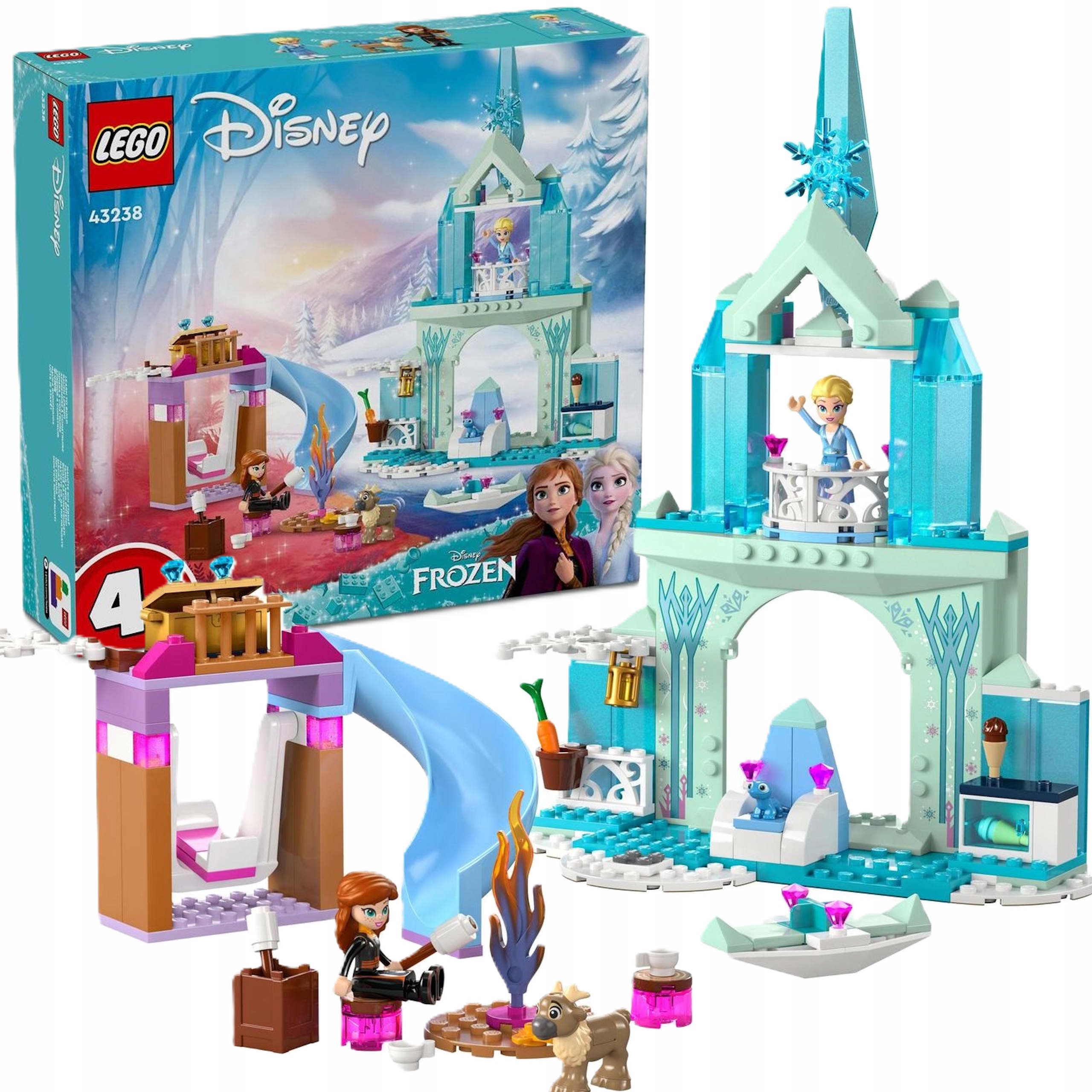 Lego Disney Lodowy Zamek Elzy Zestaw Do Budowania Na Święta