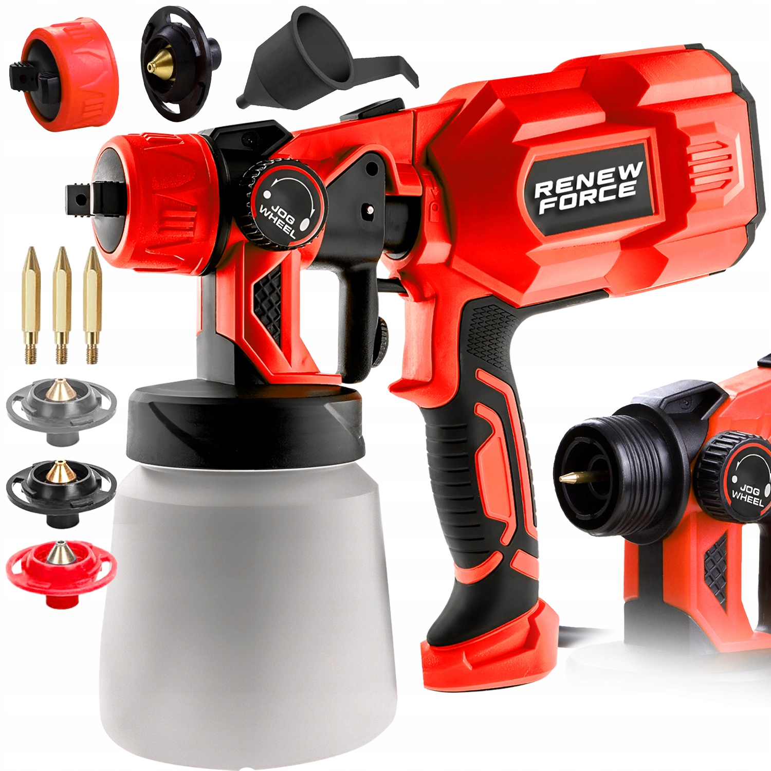 Pistole na malování stěn Elektrický malířský agregát 3 Trysky 70DIN 550W