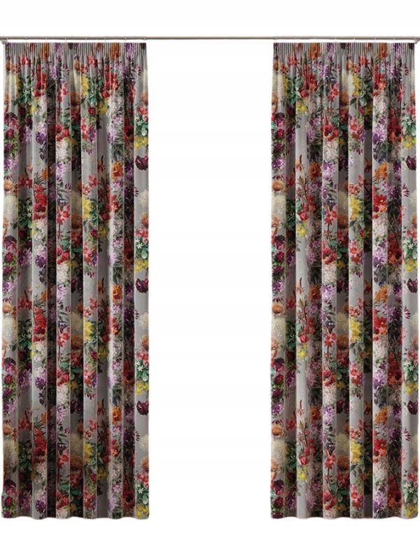 Záclony s páskou a řasením Sada 2ks X sz145/250